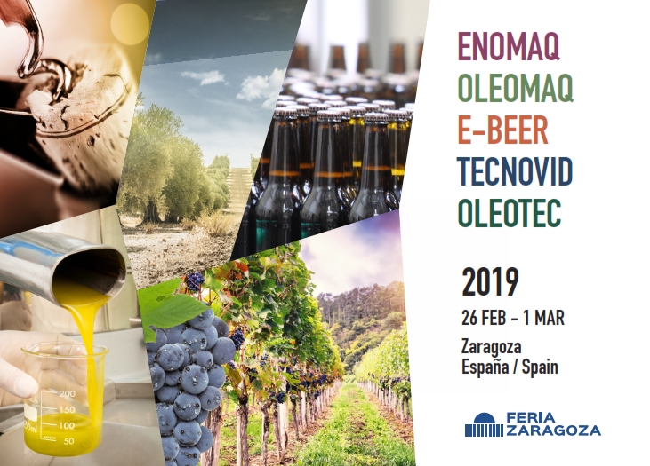 El sector de la maquinaria de vino, aceite y cerveza se reúnen en Feria de Zaragoza